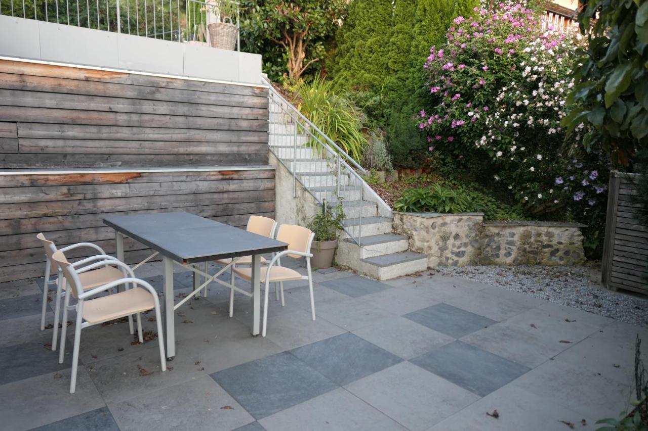 Ferienwohnung Casa Rosa Bildstein Exteriér fotografie